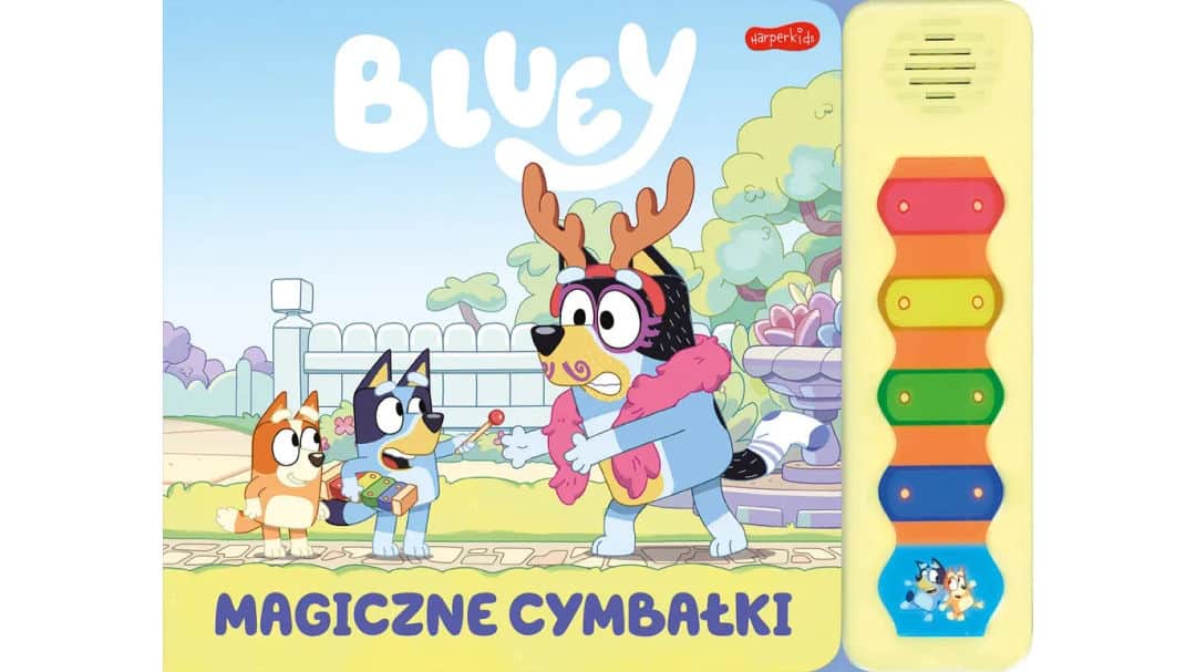 Bluey. Magiczne cymbałki. Książeczka z dźwiękami
