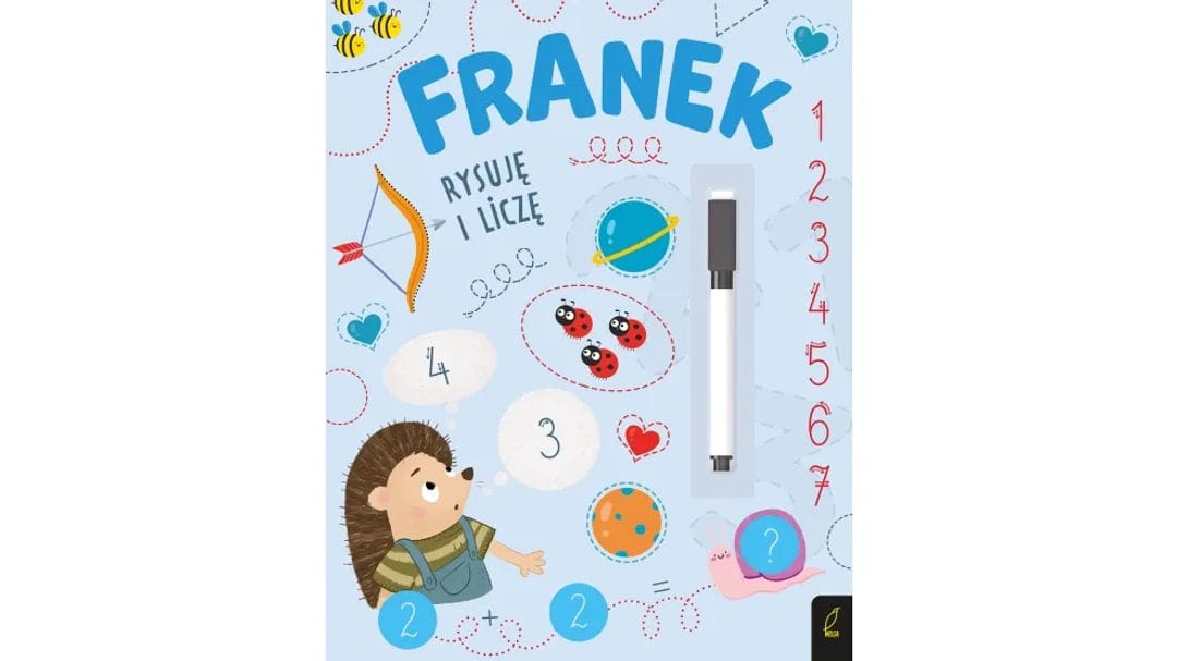 Franek rysuję i liczę. Jeżyk Franek