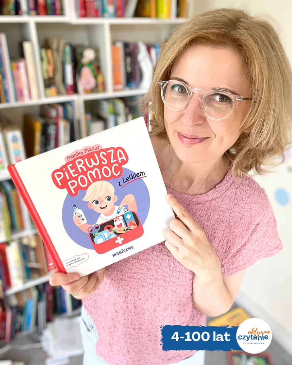 PIERWSZA POMOC Z LELKIEM. Tę książkę dla dzieci powinno się znać na pamięć