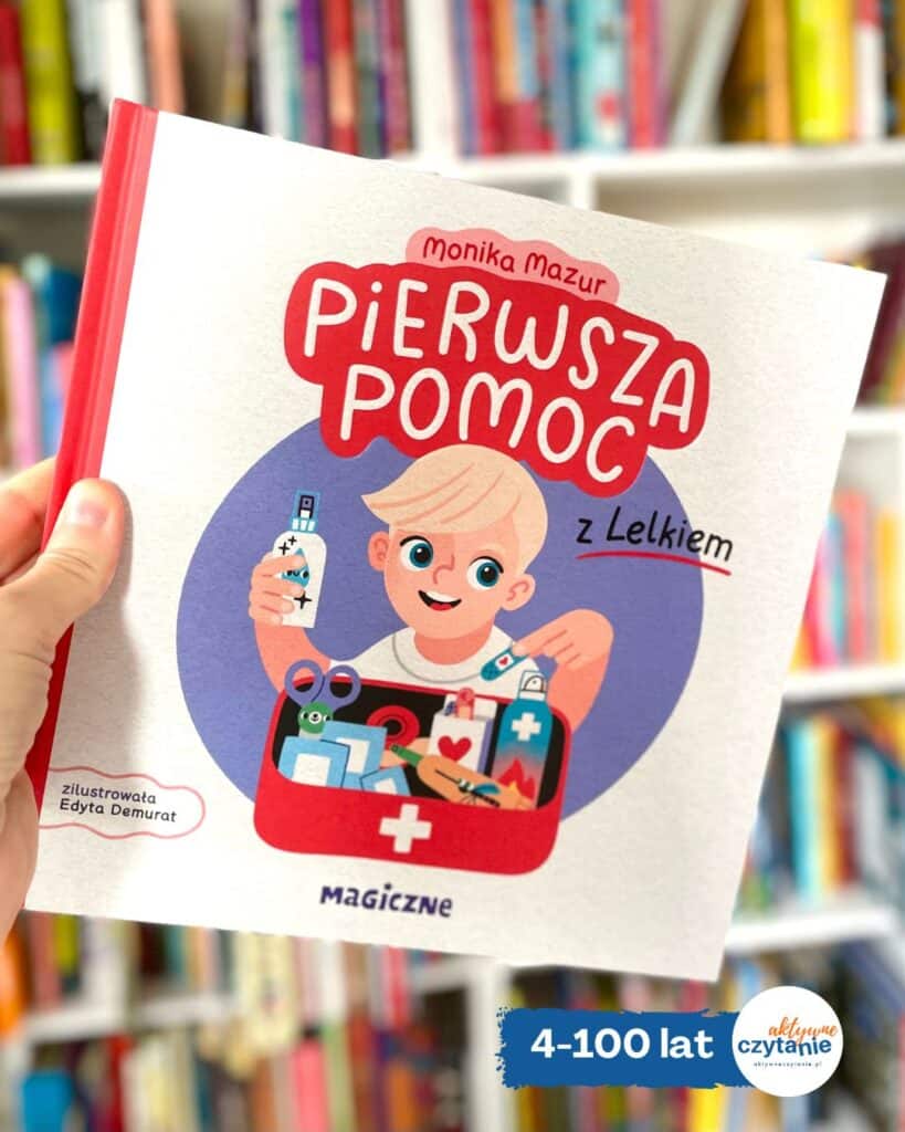 pierwsza pomoc z lelkiem recenzja ksiazki dla dzieci aktywne czytanie43