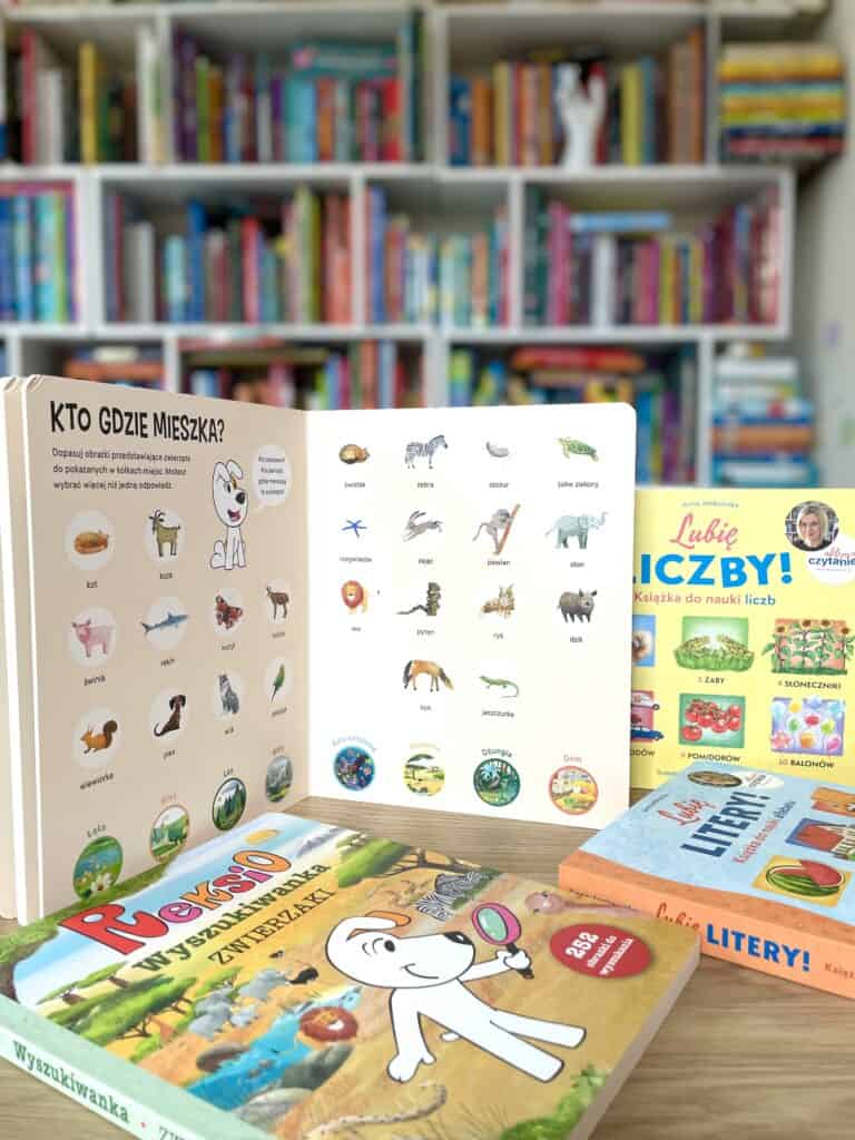 reksio wyszukiwanka zwierzeta aktywne czytanie recenzja ksiazki dla dzieci1