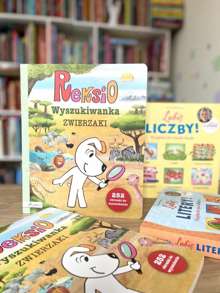 reksio wyszukiwanka zwierzeta aktywne czytanie recenzja ksiazki dla dzieci1