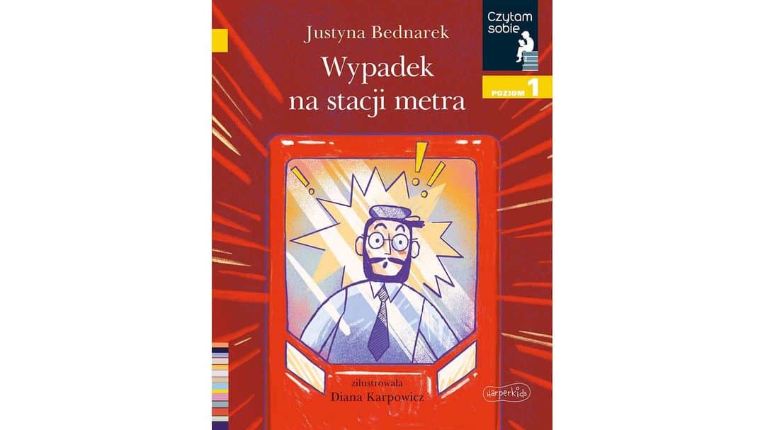 Wypadek na stacji metra. Czytam sobie. Poziom 1