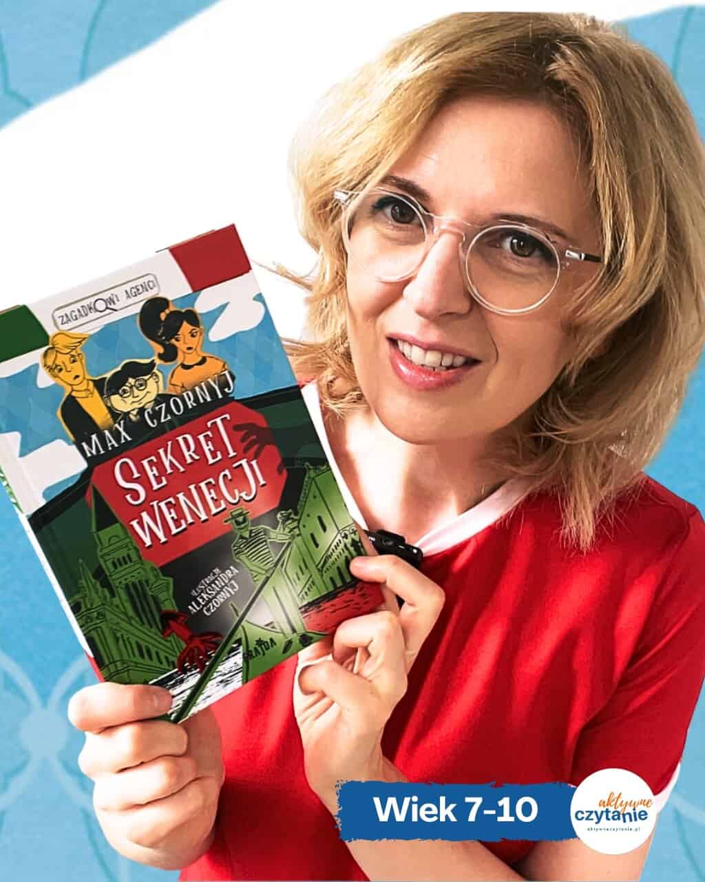 „Sekret Wenecji” z serii Zagadkowi Agenci. Książka detektywistyczna dla dzieci 7–10 lat