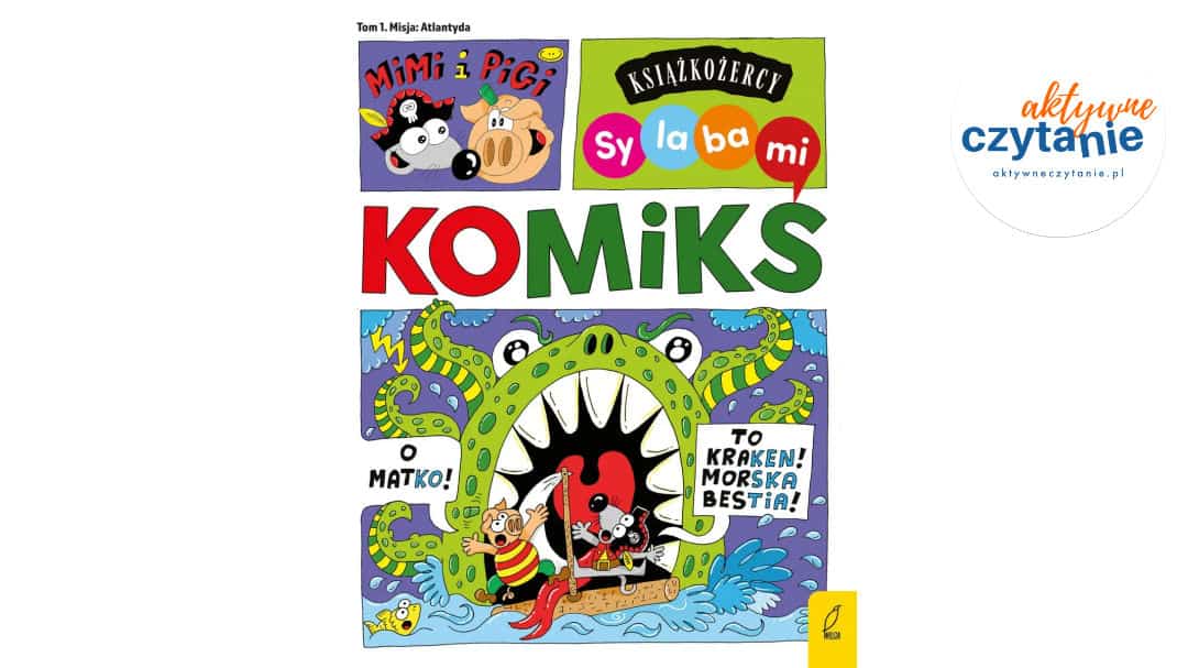 Komiks. Książkożercy sylabami