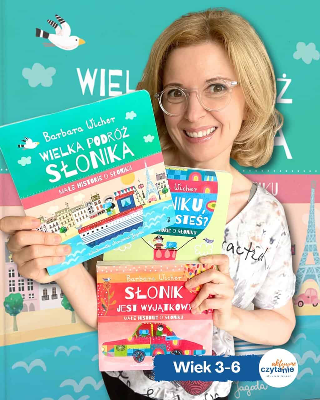 ”Wielka podróż słonika”. Seria Małe historie o słoniku. Książka dla dzieci kochających podróże i swoje maskotki