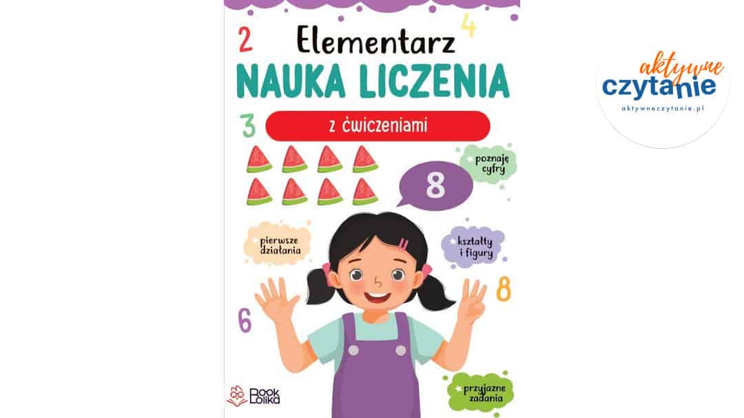 Elementarz nauka liczenia z ćwiczeniami.