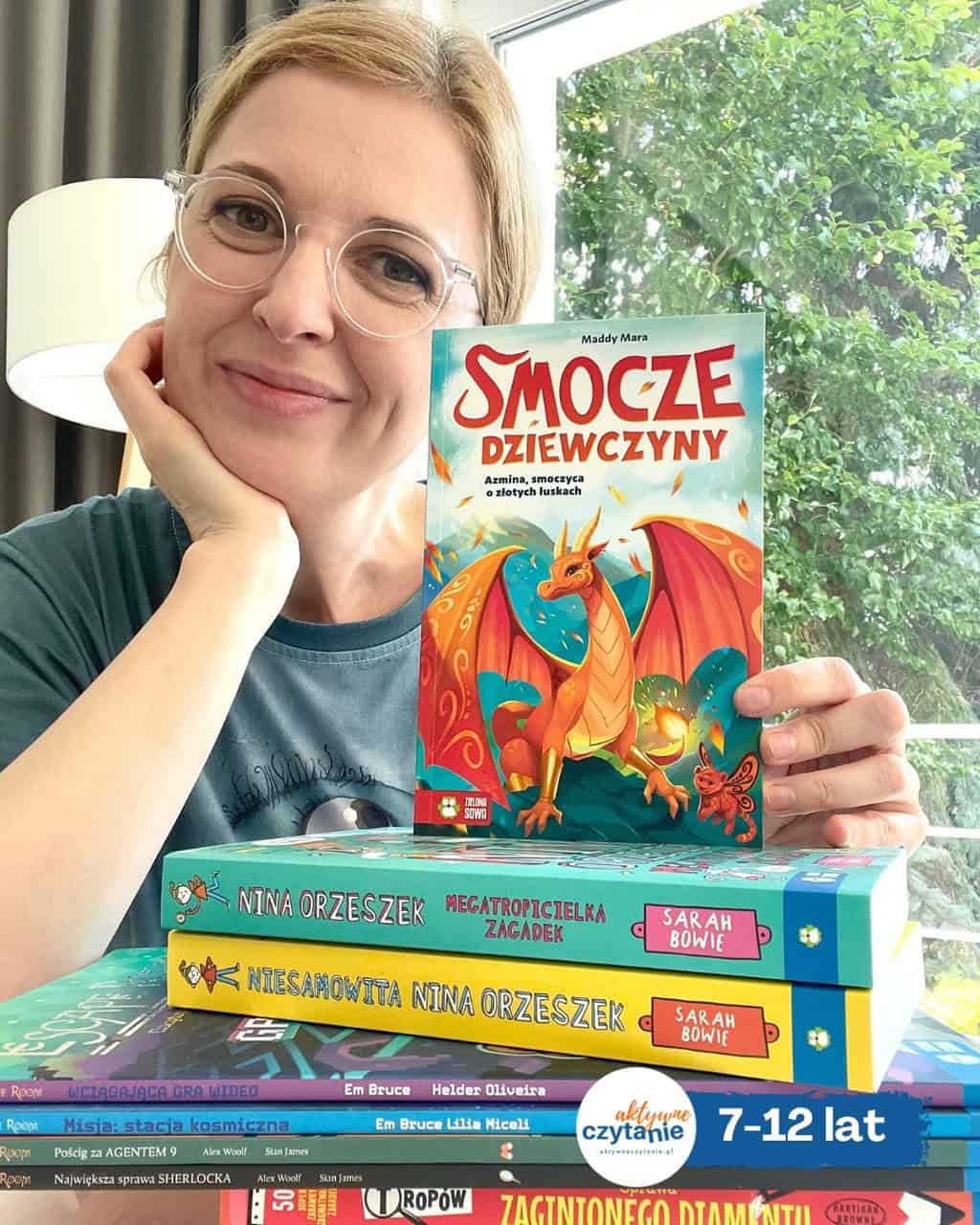 „Smocze dziewczyny. Azmina, smoczyca o złotych łuskach”