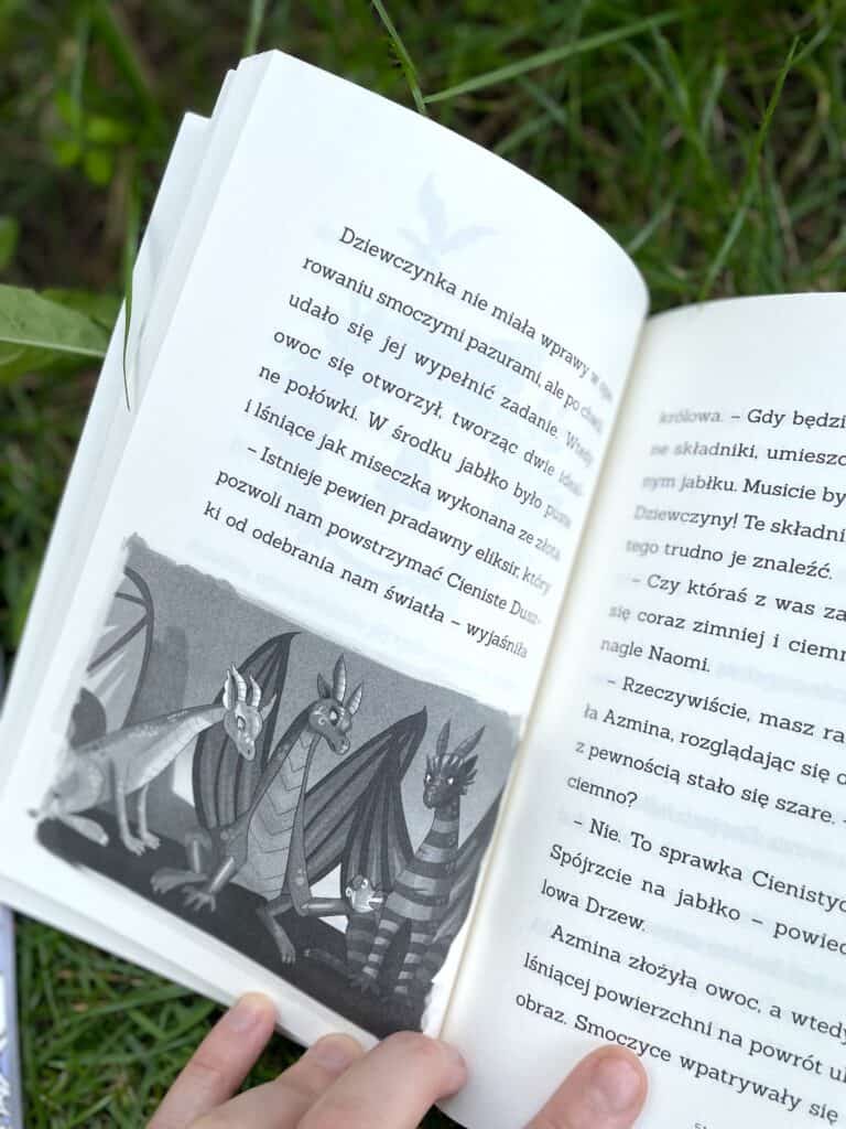 smocze-dziewczyny-azmina-smoczyca-o-zlotych-luskach-recenzja-ksiazki-dla-dzieci aktywne czytanie144