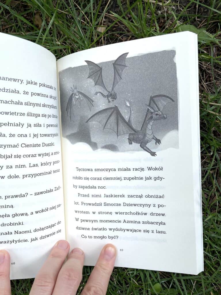smocze-dziewczyny-azmina-smoczyca-o-zlotych-luskach-recenzja-ksiazki-dla-dzieci aktywne czytanie144