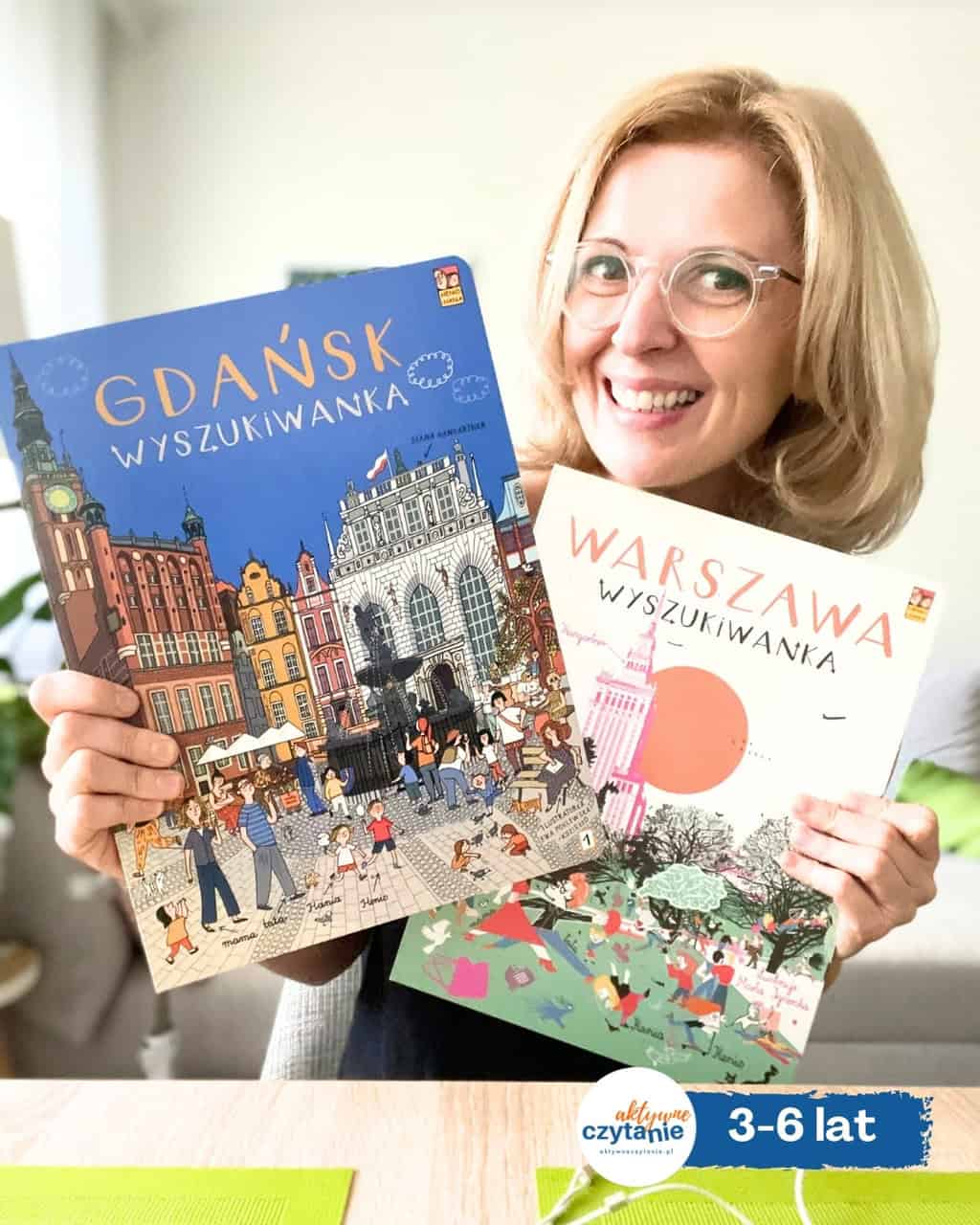 Wyszukiwanki Warszawa i Gdańsk. Czytamy, szukamy i zwiedzamy