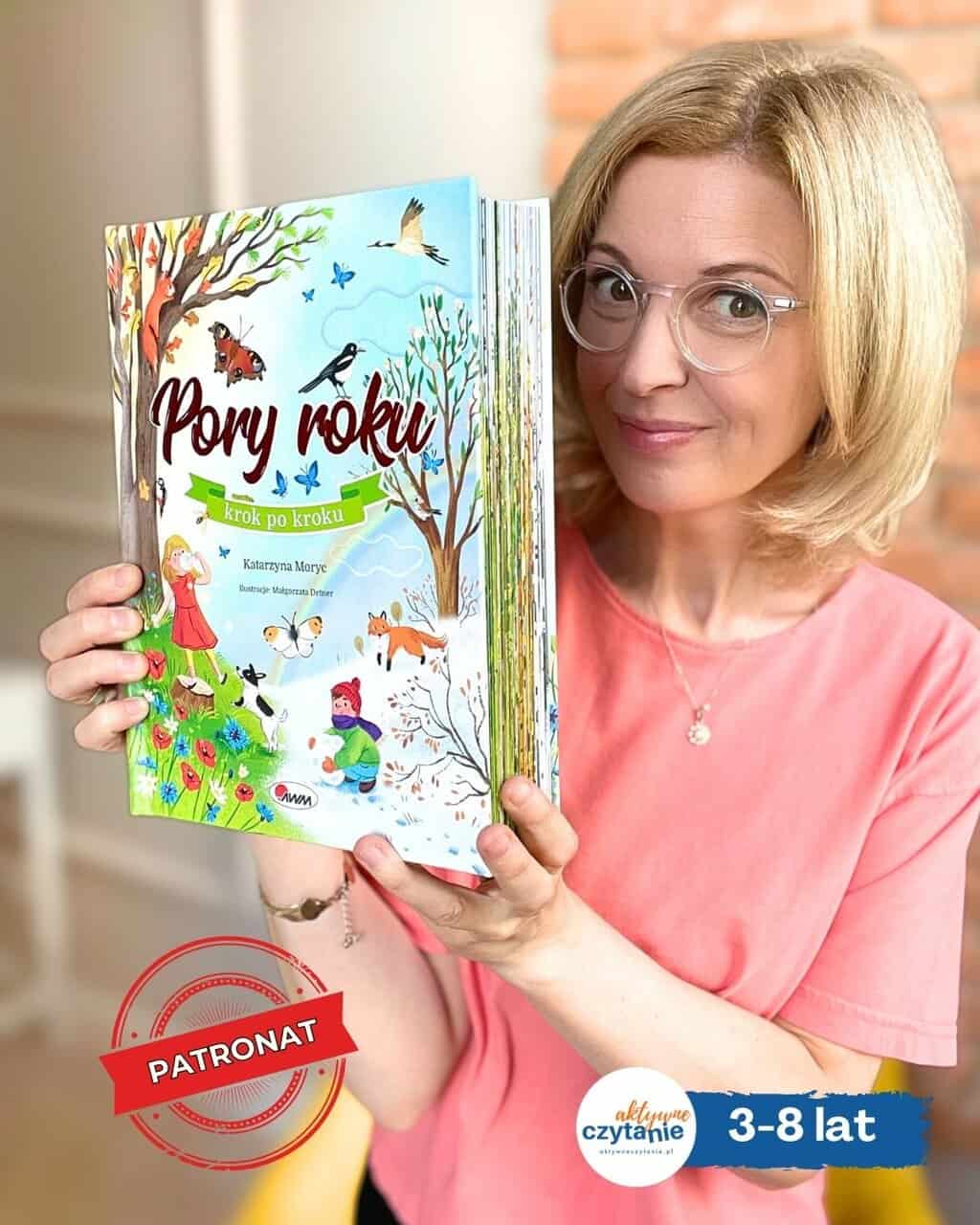„Pory roku krok po kroku”. Książka z rozkładówką na każdej stronie