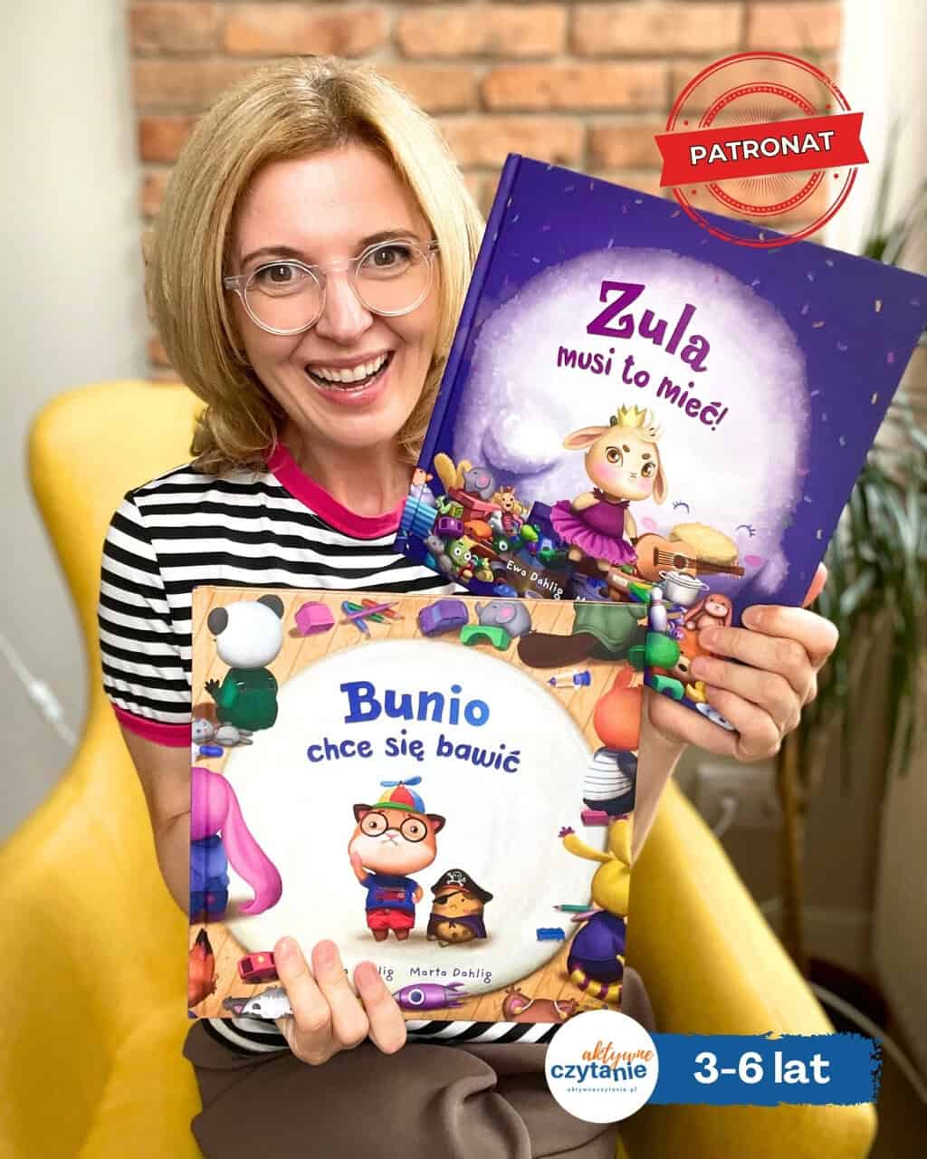 „Bunio chce się bawić” i „Zula musi to mieć”. Nowe książki z Doliny Tumilu