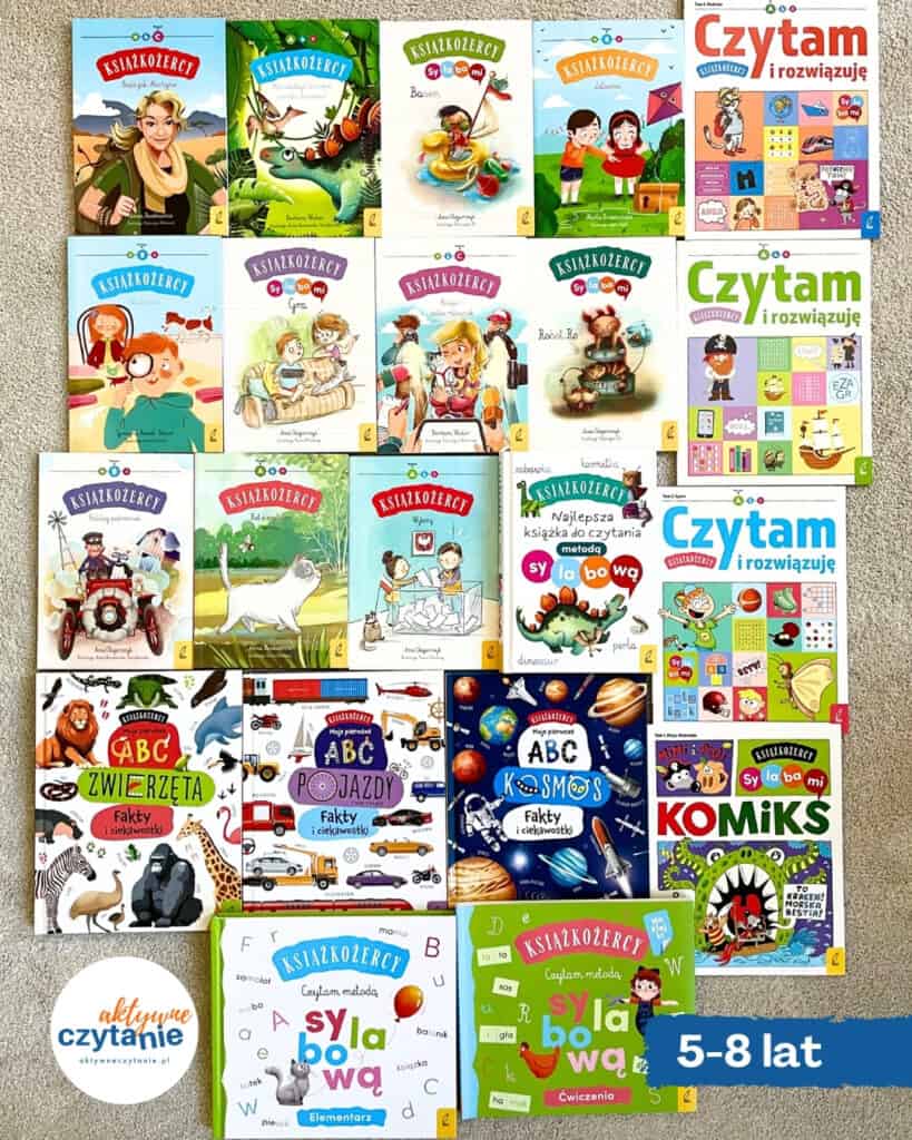 ksiazkozercy czytam sylabami komiks aktywne czytanie ksiazki dla dzieci42