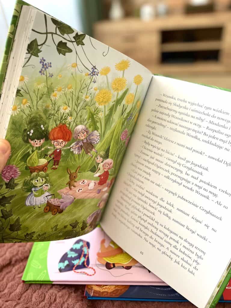 lesniaki-przedszkolaki-opowiadania-na-radosci-i-smutki-recenzja-ksiazki-dla-dzieci aktywne czytanie 331
