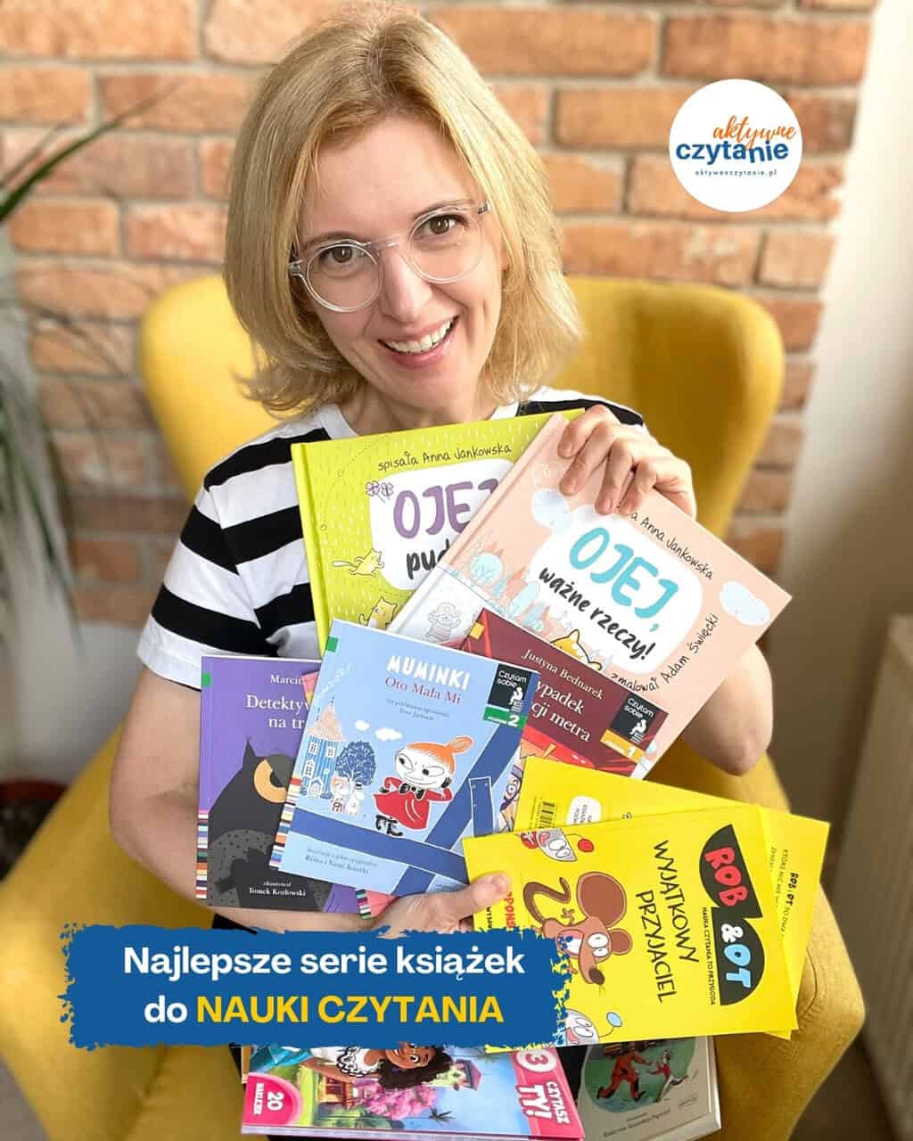 Najlpesze serie książek do nauki czytania. DUŻE LITERY, małe litery, a może sylaby?