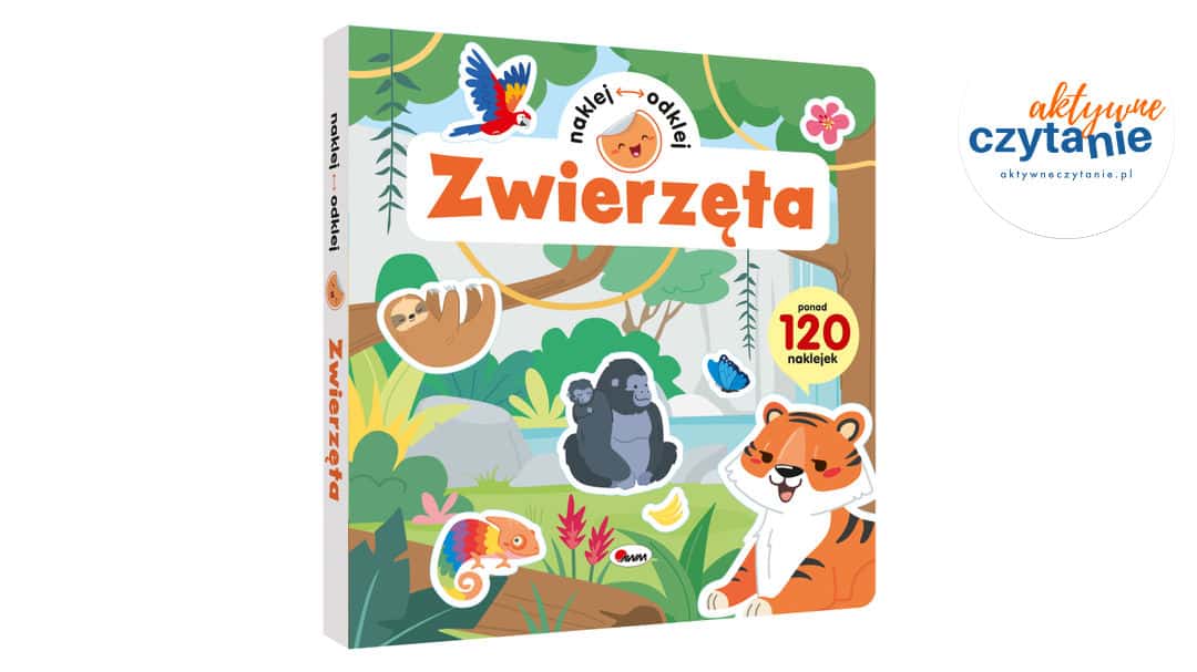 Naklej, odklej. Zwierzęta