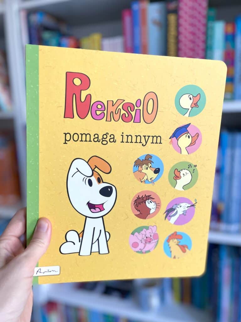 reksio pomaga innym recenzja ksiazki dla dzieci aktywne czytanie 223