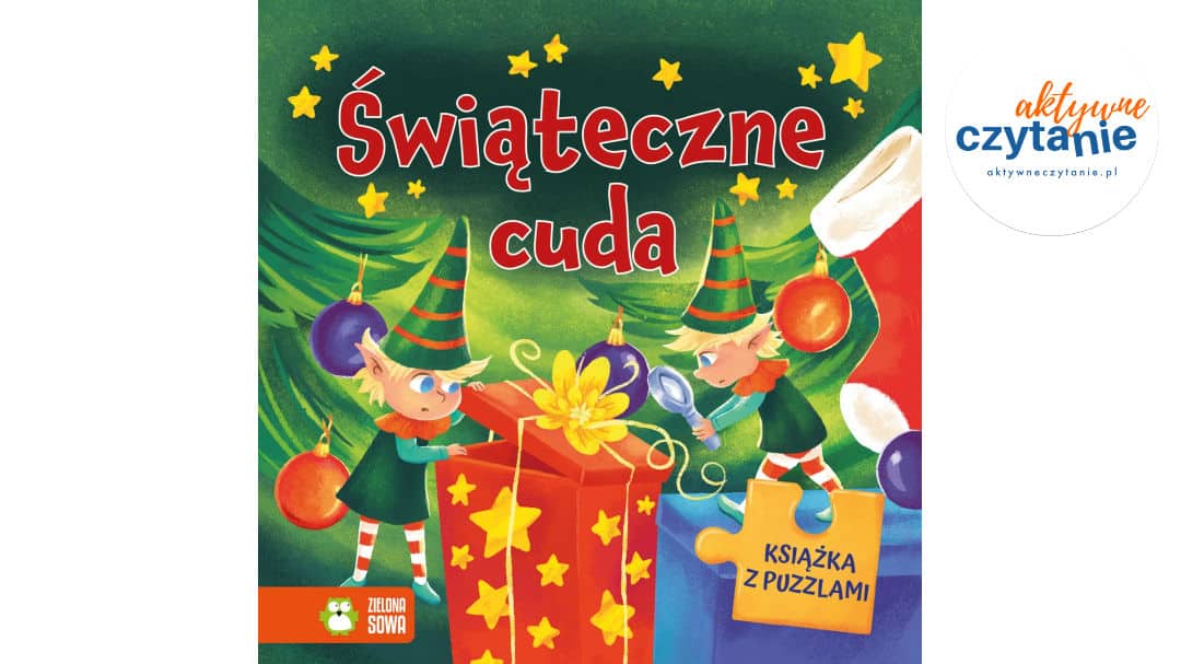 Świąteczne cuda. Książka z puzzlami
