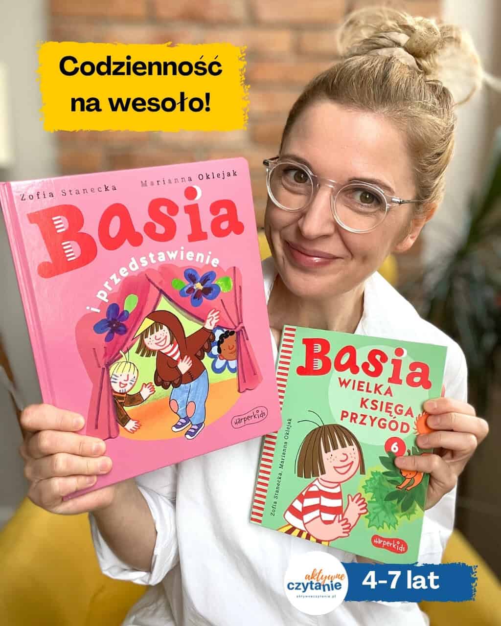 ”BASIA. Wielka księga przygód 6” oraz „BASIA i przedstawienie”