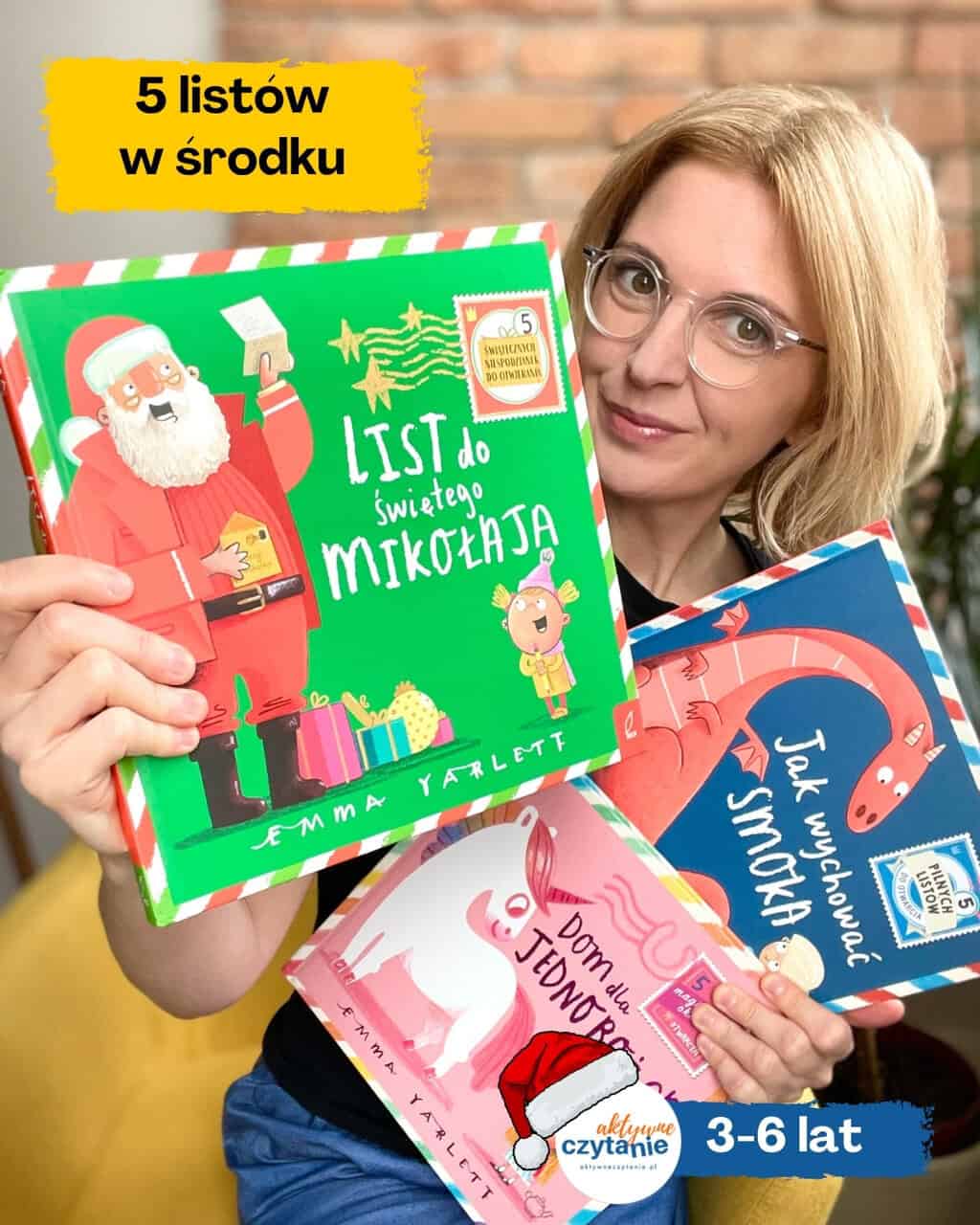 ”List do Świętego Mikołaja”. 5 listów-okienek w książce