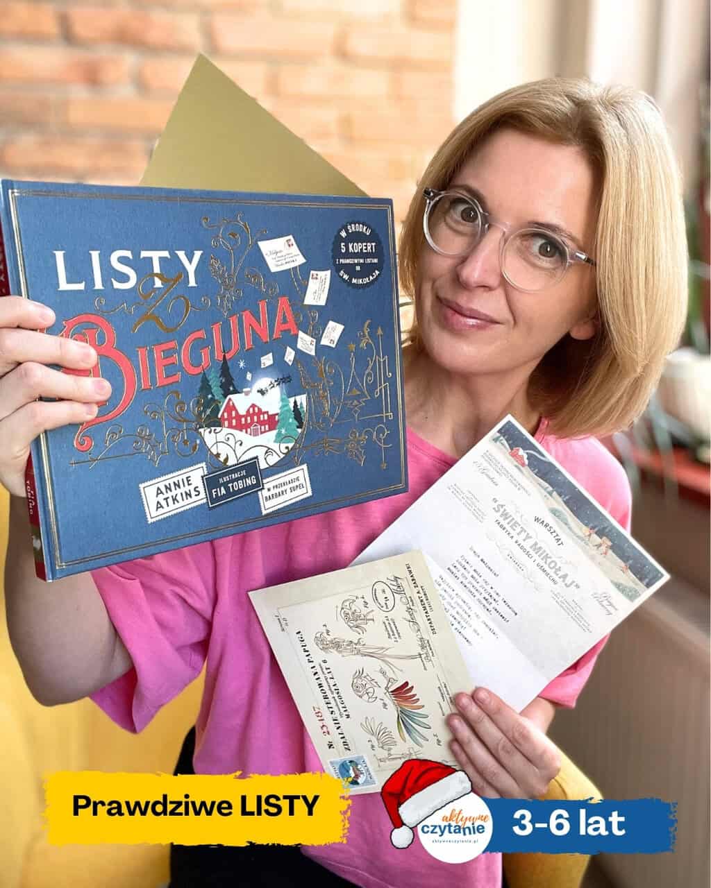 listy z bieguna ksiazki dla dzieci recenzja aktywne czytanie
