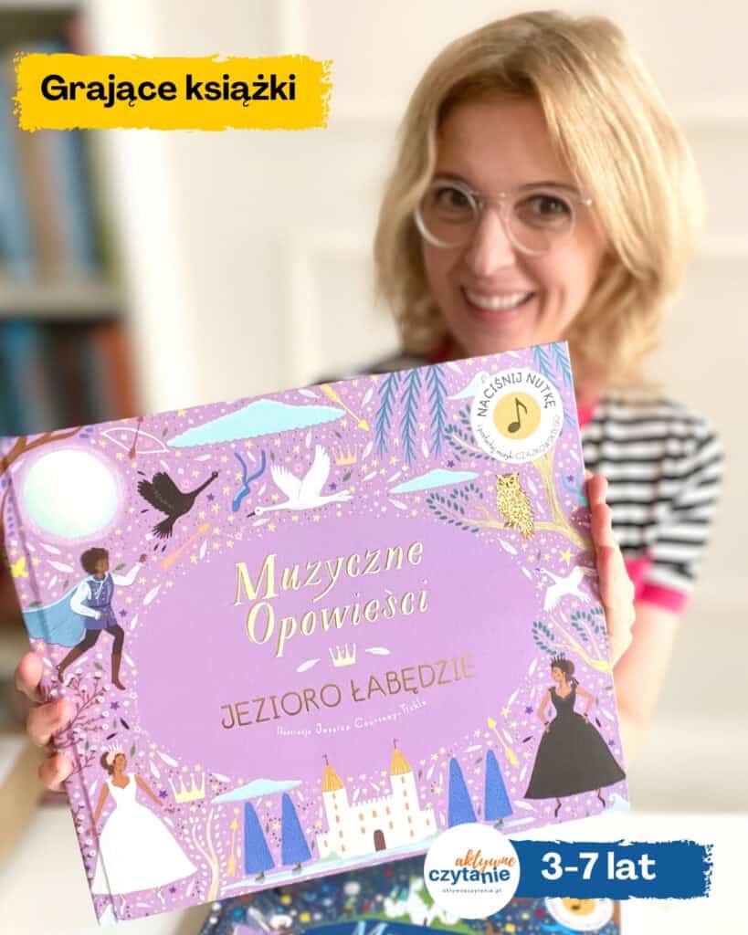 muzyczne-opowiesci-jezioro-labedzie-i-spiaca-krolewna-grajace-ksiazki-dla-dzieci-recenzja aktywne czytanie