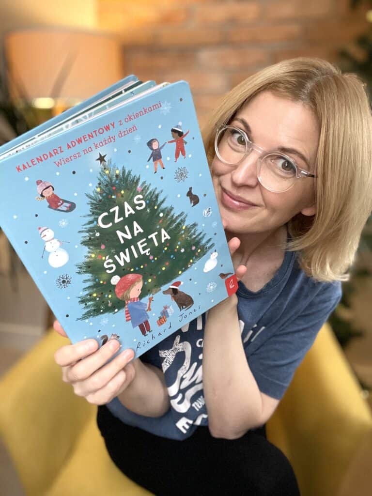 czas na swieta kalendarz adwentowy dla dzieci aktywne czytanie ksiazki