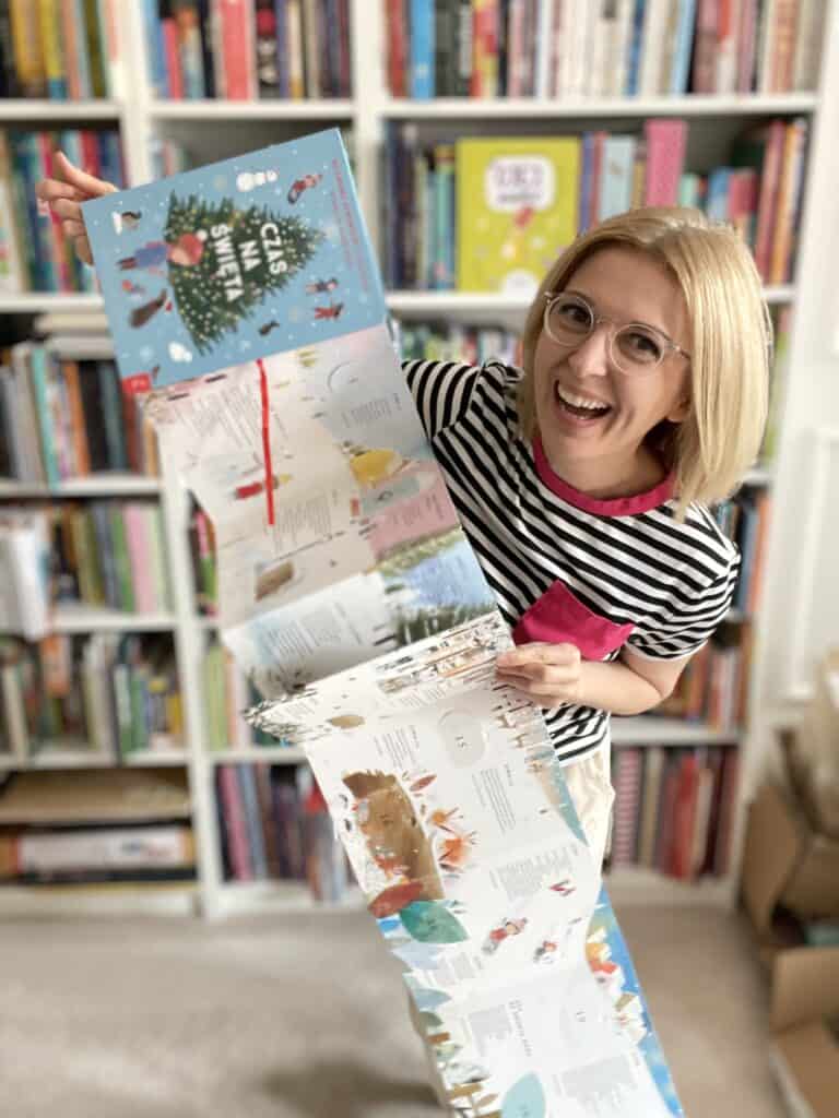 czas na swieta kalendarz adwentowy dla dzieci aktywne czytanie ksiazki