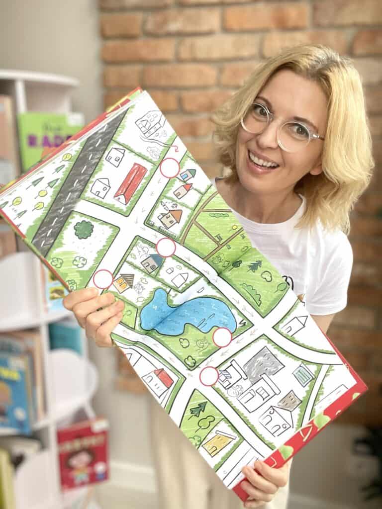 julka-i-szpulka-kolekcjoner-osci-ty-decydujesz-jak-toczy-sie-sledztwo-recenzja-ksiazki-dla-dzieci aktywne czytanie1