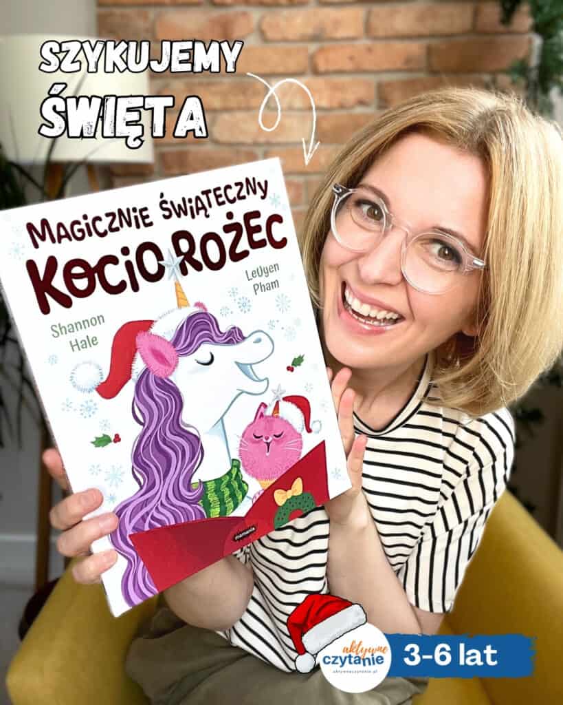 magicznie swiateczny kociorozec recenzja ksiazki dla dzieci aktywne czytanie5