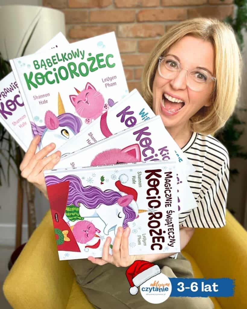 magicznie swiateczny kociorozec recenzja ksiazki dla dzieci aktywne czytanie5