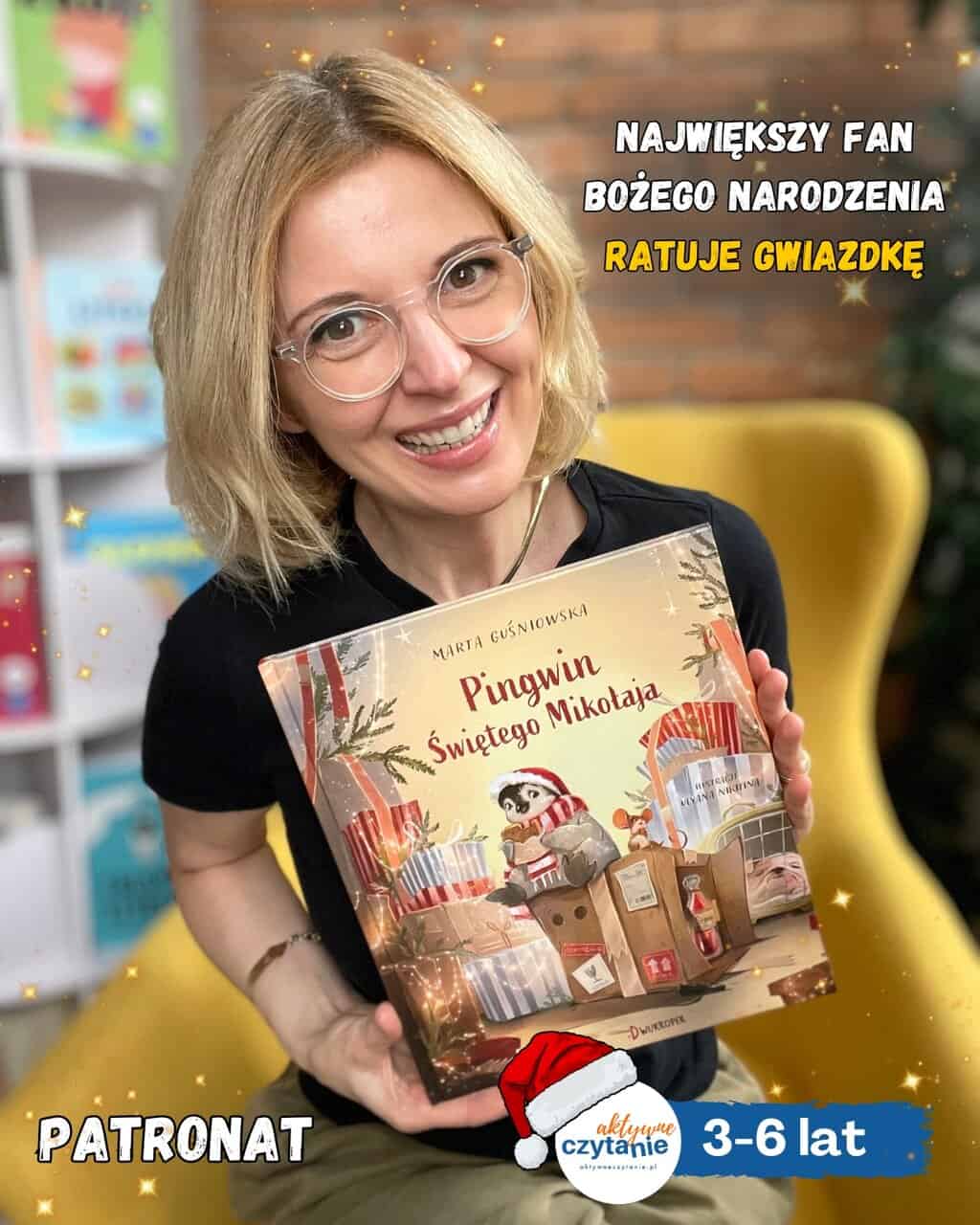 „Pingwin Świętego Mikołaja”. Książka o empatii i pomaganiu