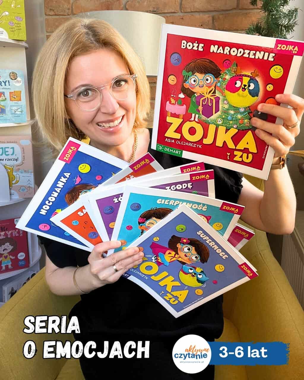 Seria książek ”Zojka i Zu” pomaga dzieciom zrozumieć emocje