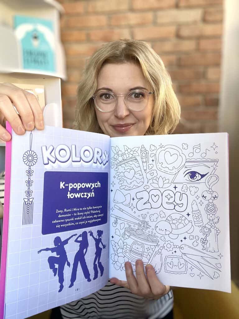 k-popowe-lowczynie-demonow-ksiega-zadan-dla-dzieci-i-fanow-kpopu-recenzja-ksiazki-dla-dzieci aktywne czytanie133
