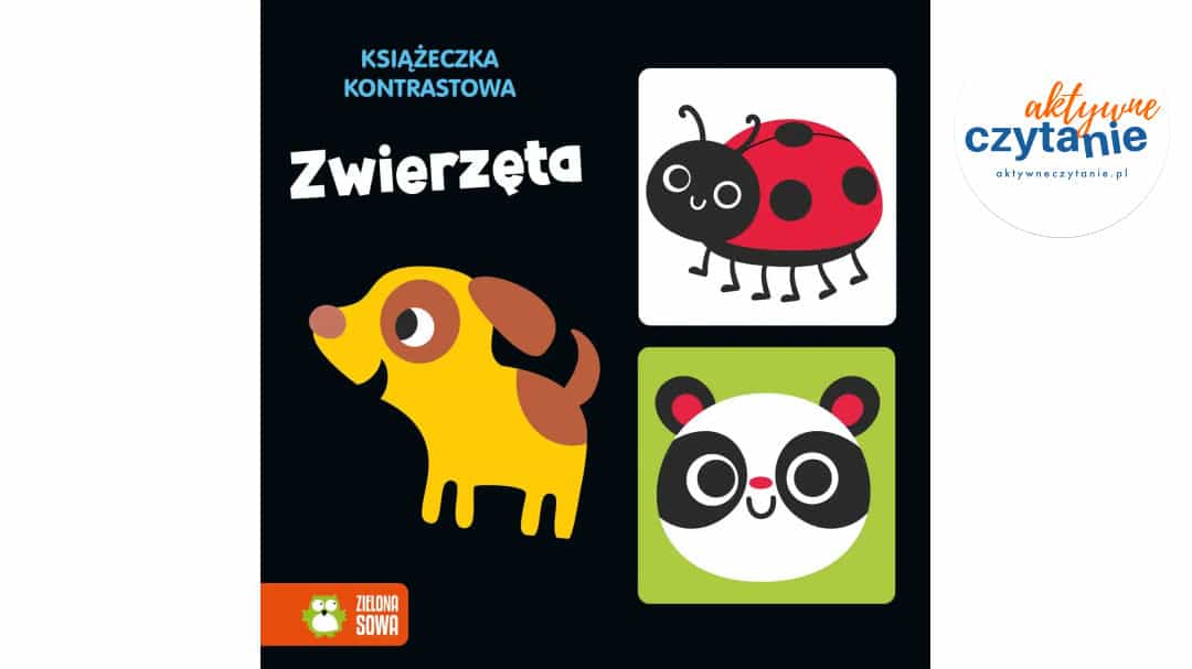 Książeczka kontrastowa. Zwierzęta