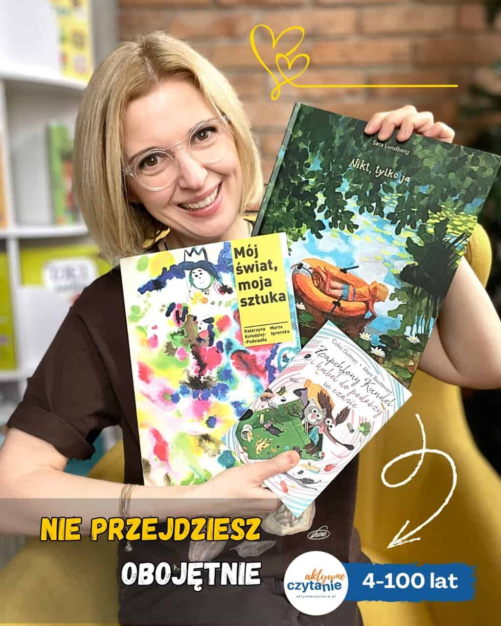 „Mój świat, moja sztuka”, „Zapchlony Kundel”, „Nikt, tylko ja” Wydawnictwo Wytwórnia