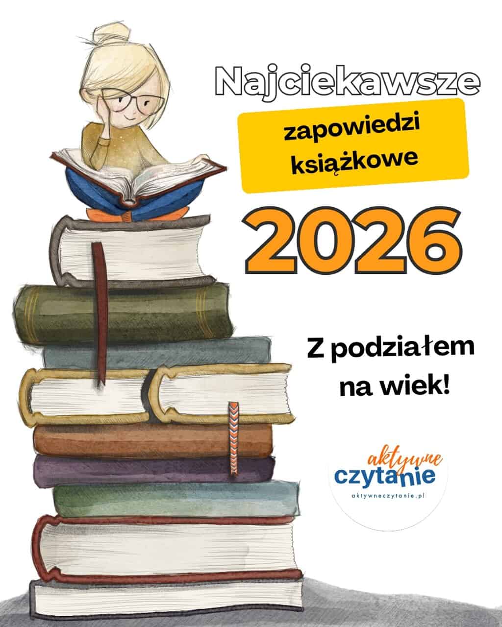 najciekawsze zapowiedzi ksiazki dla dzieci 2026 aktywne czytanie