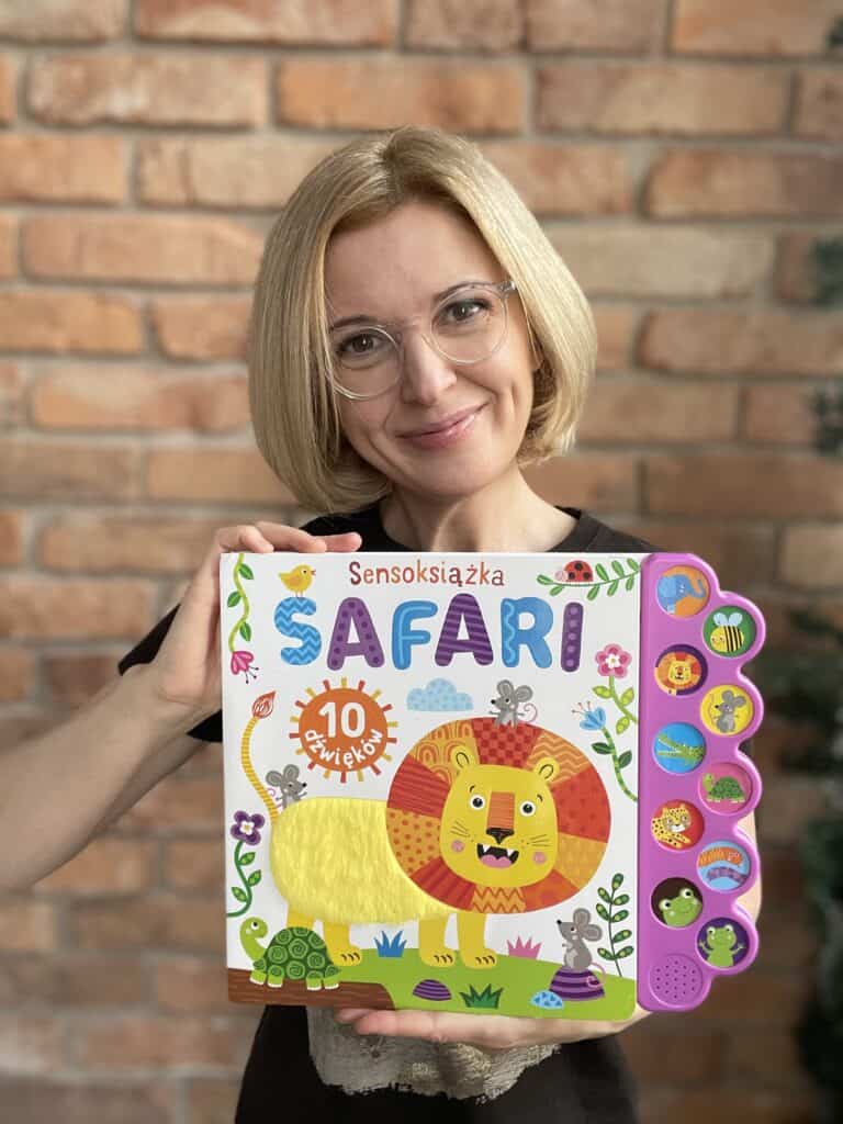 safari sensoksiazka recenzja ksiazki dla dzieci aktywne czytanie