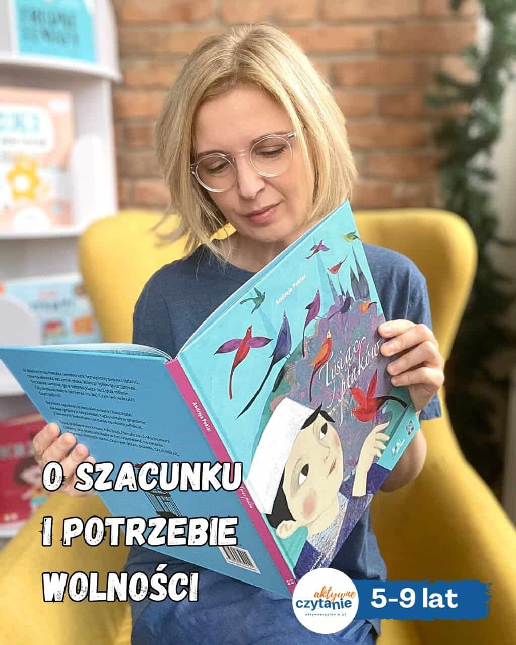 ”Tysiąc Ptaków”. Andreja Peklar Wydawnictwo Muchomor