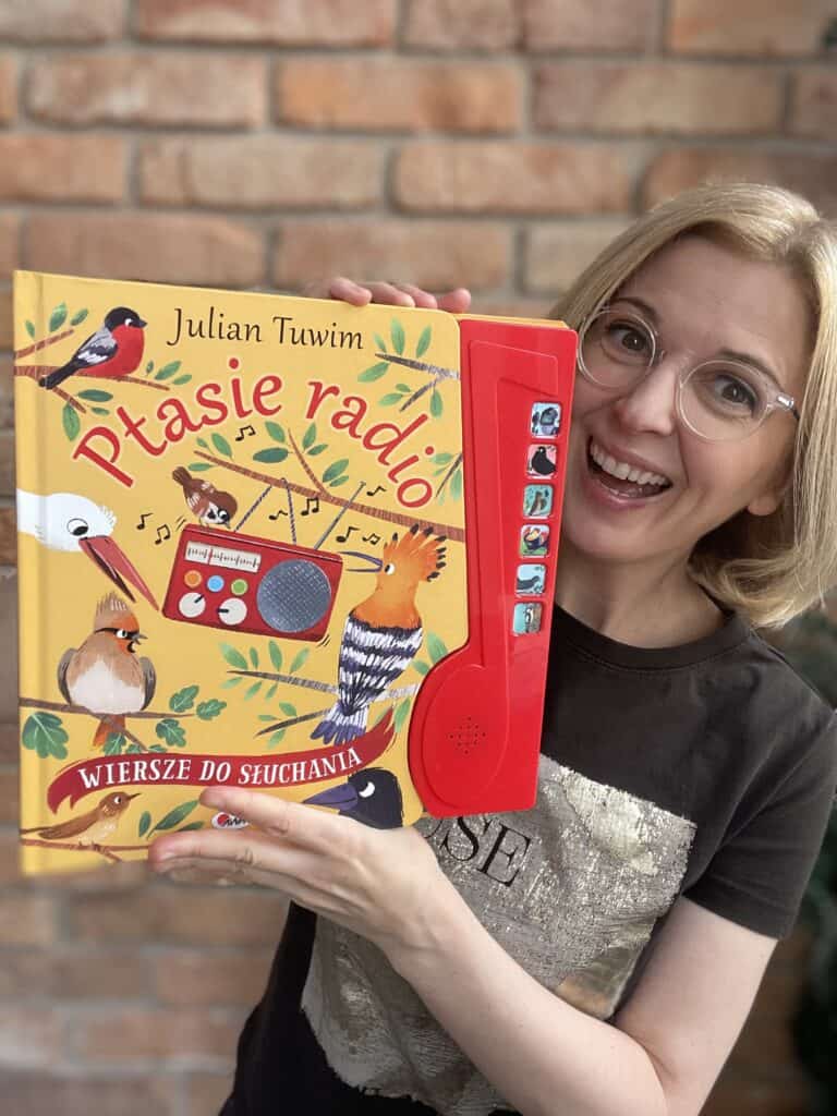 wiersze do sluchania ptasie radio ksiazki dla dzieci aktywne czytanie awm
