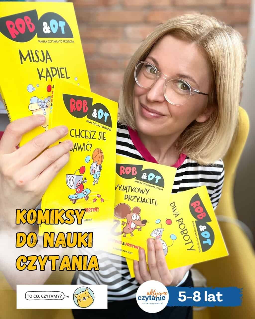 Rob&Ot „Chcesz się pobawić?” i&nbsp;”Misja kąpiel”