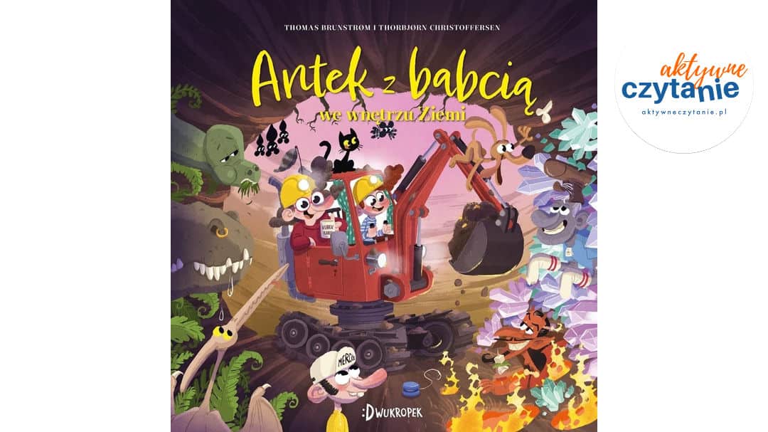 Antek z&nbsp;babcią we&nbsp;wnętrzu Ziemi