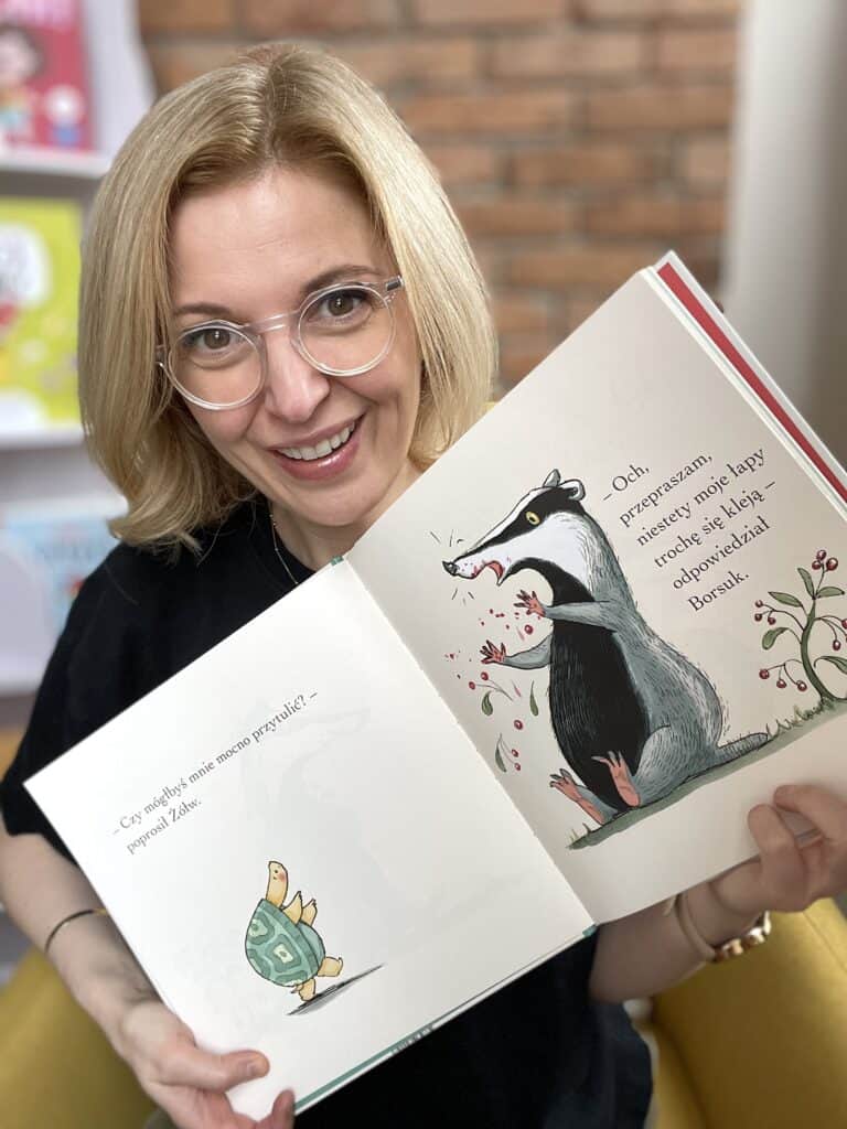 czy moge cie przytulic dwustronna ksiazka dla dzieci recenzja aktywne czytanie ksiazki dla dzieci1