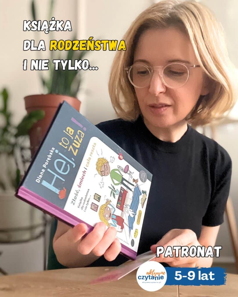 hej to ja zuza recenzja ksiazki dla dzieci aktywne czytanie1