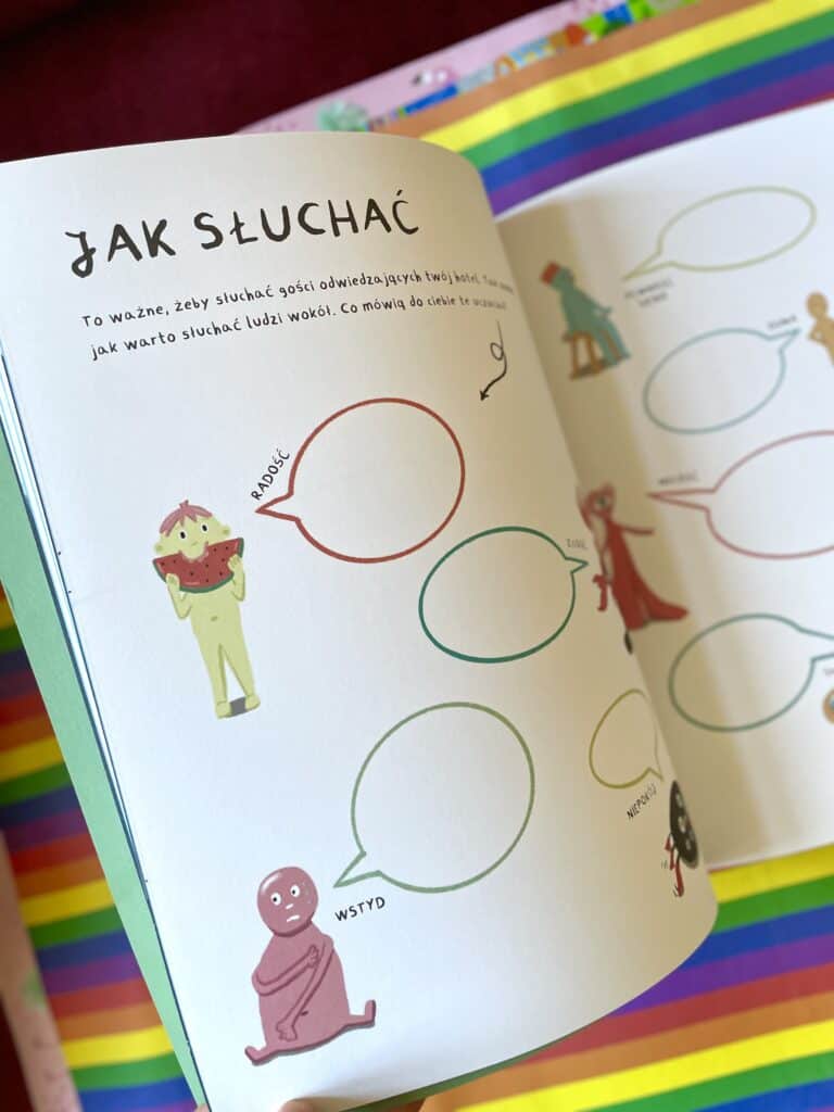 hotel dla uczuc zeszyt cwiczen recenzja ksiazki dla dzieci aktywne czytanie2