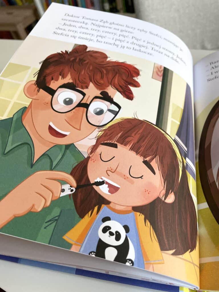 stefcia-myje-zeby-recenzja-ksiazki-dla-dzieci aktywne czytanie11