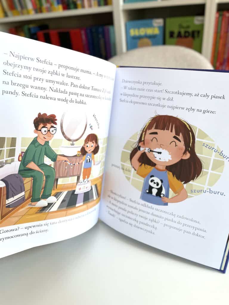 stefcia-myje-zeby-recenzja-ksiazki-dla-dzieci aktywne czytanie11
