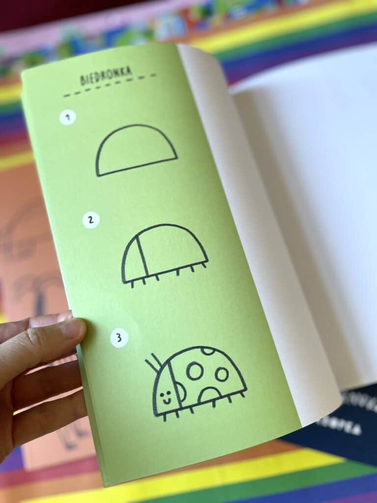 umiem rysowac przyrode recenzja ksiazki dla dzieci aktywne czytanie1