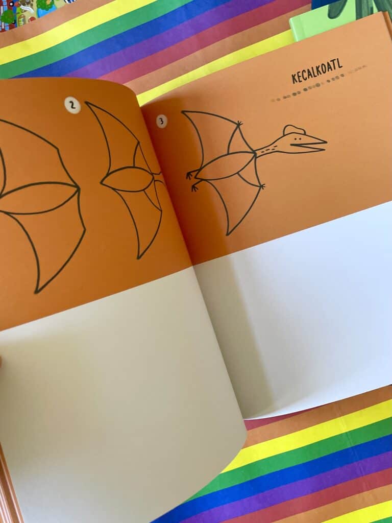 umier rysowac jeszcze wiecej dinozaurow recenzja ksiazki dla dzieci aktywne czytanie1